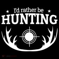 I'd Rather Be Hunting Kids Long Sleeve Shirt thumb 2