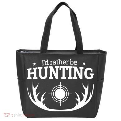 I'd Rather Be Hunting Tote Bag