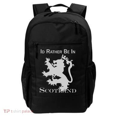 Id Rather Be In Scotland Backpack
