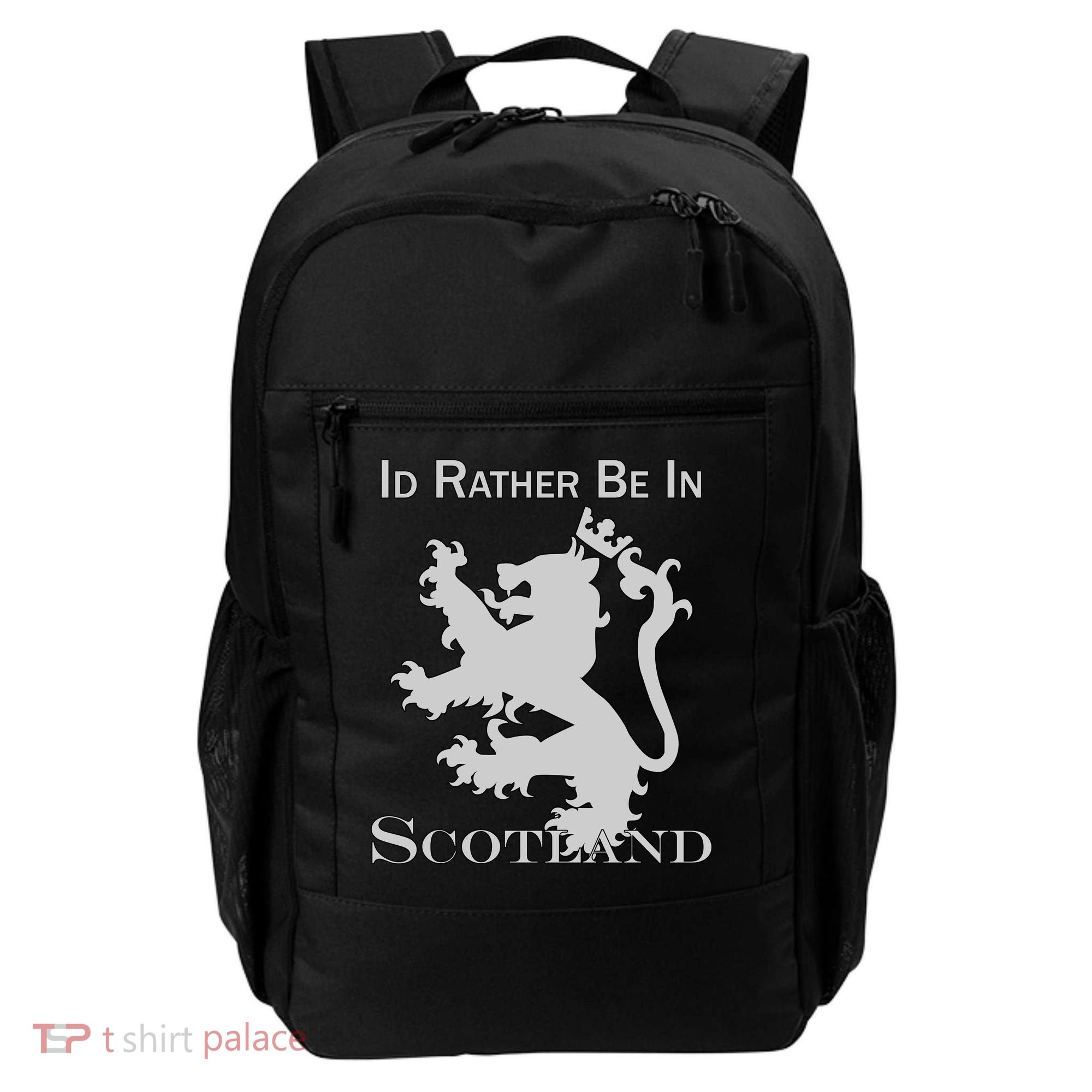 Id Rather Be In Scotland Backpack