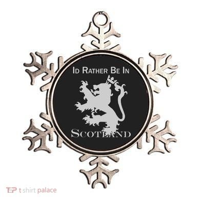 Id Rather Be In Scotland Ornament