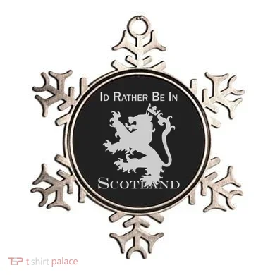 Id Rather Be In Scotland Ornament