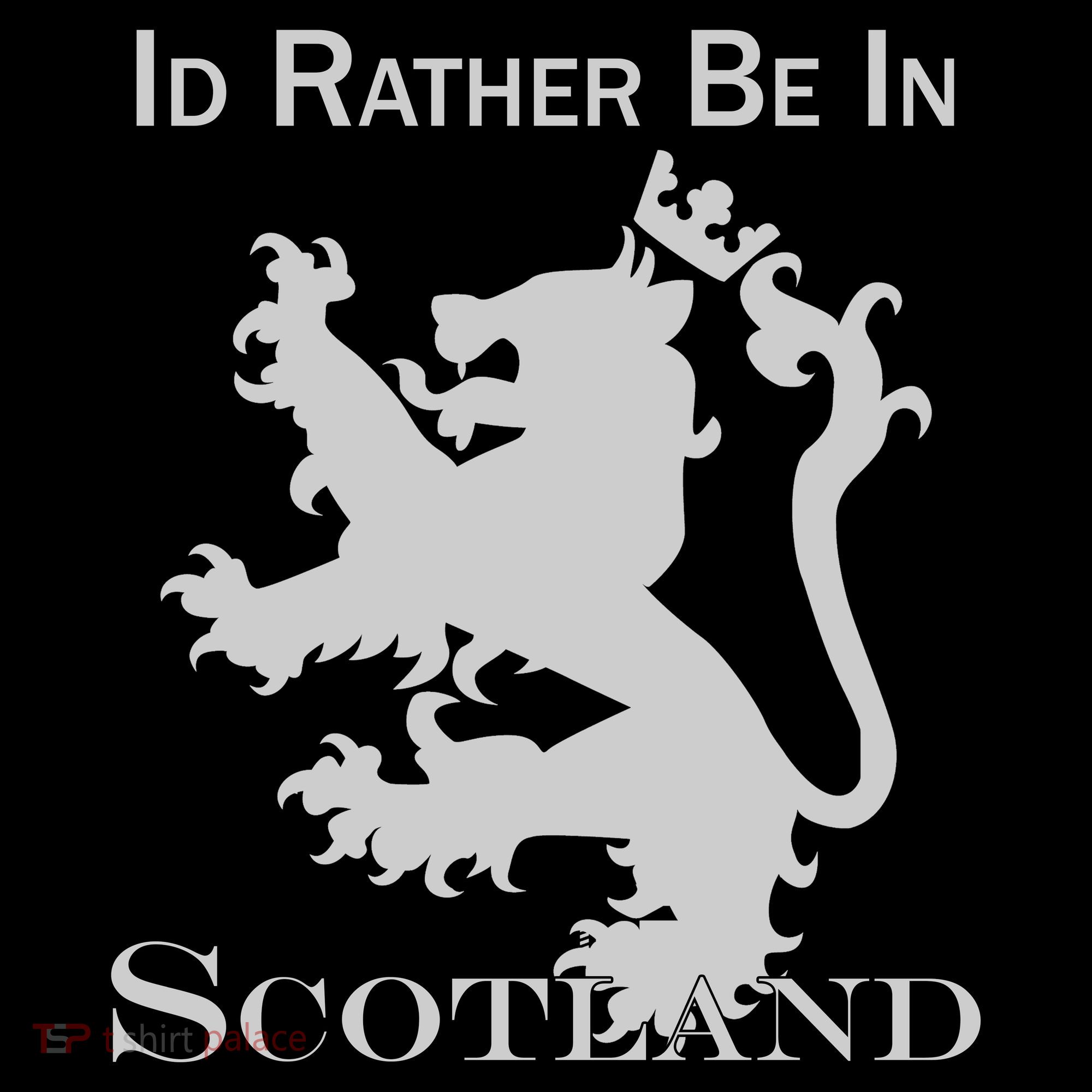 Id Rather Be In Scotland Ornament
