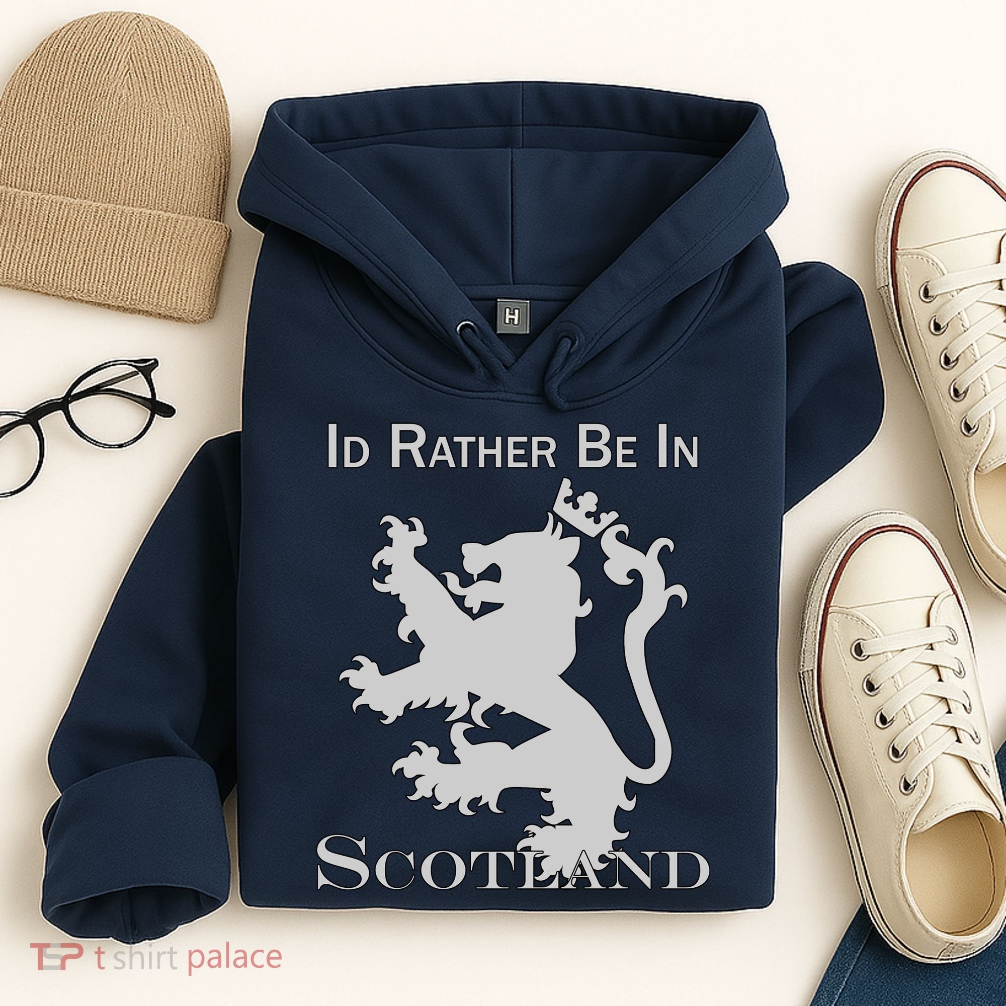 Id Rather Be In Scotland Hoodie