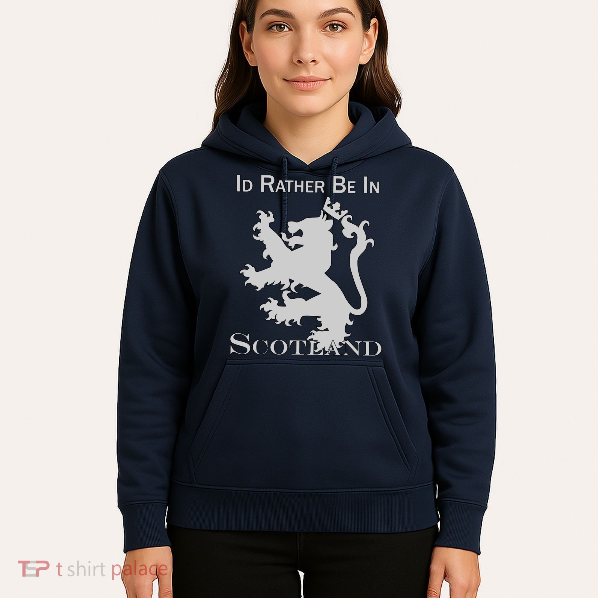 Id Rather Be In Scotland Hoodie