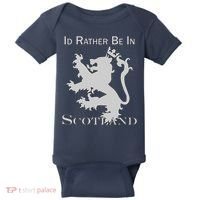 Id Rather Be In Scotland Baby Bodysuit thumb 0