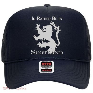 Id Rather Be In Scotland Hat