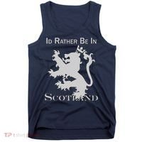 Id Rather Be In Scotland Tank Top thumb 0