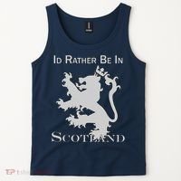 Id Rather Be In Scotland Tank Top thumb 2