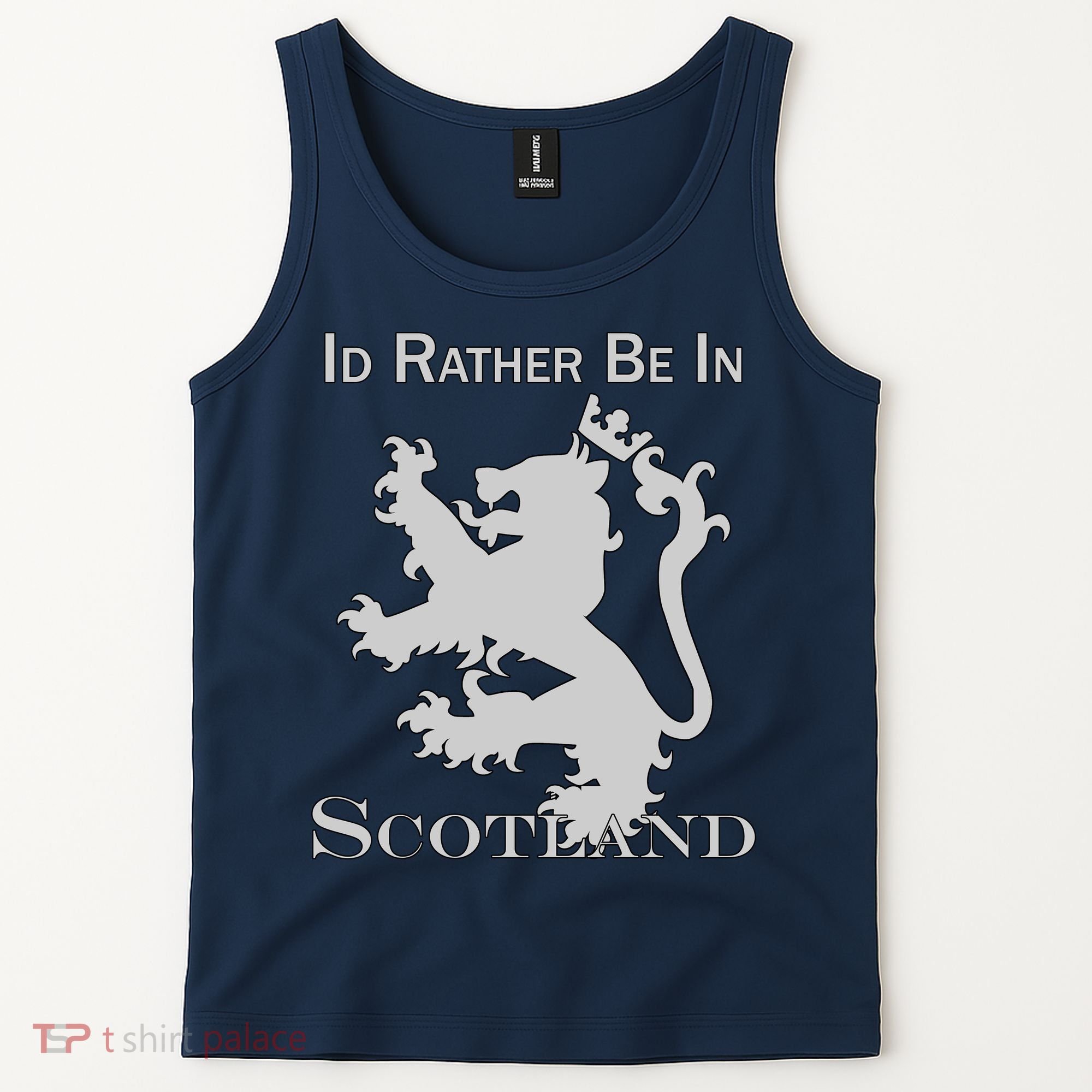 Id Rather Be In Scotland Tank Top