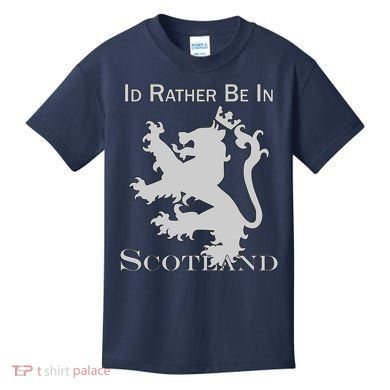 Id Rather Be In Scotland Kids T-Shirt
