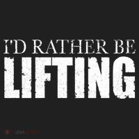 I'd Rather Be Lifting Funny Workout Gym Hat thumb 2