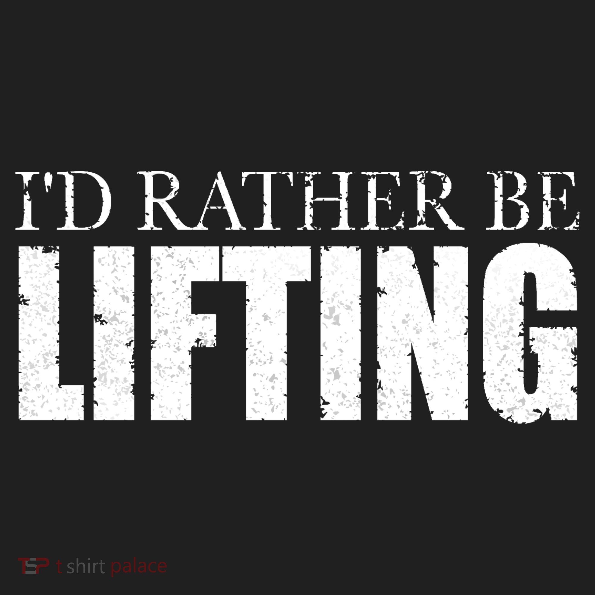 I'd Rather Be Lifting Funny Workout Gym Hat