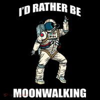 I'd Rather Be Moonwalking  Backpack thumb 2
