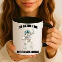 I'd Rather Be Moonwalking  Coffee Mug thumb 3