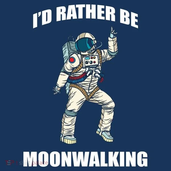 I'd Rather Be Moonwalking  Doggie Tank