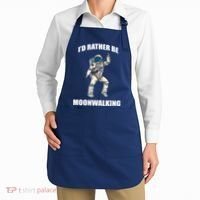 I'd Rather Be Moonwalking  Apron thumb 2