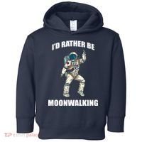 I'd Rather Be Moonwalking  Toddler Hoodie thumb 0