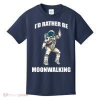 I'd Rather Be Moonwalking  Kids T-Shirt thumb 0