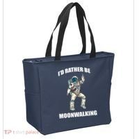 I'd Rather Be Moonwalking  Tote Bag thumb 2
