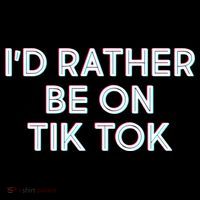 I'd Rather Be On Tik Tok Apron thumb 3