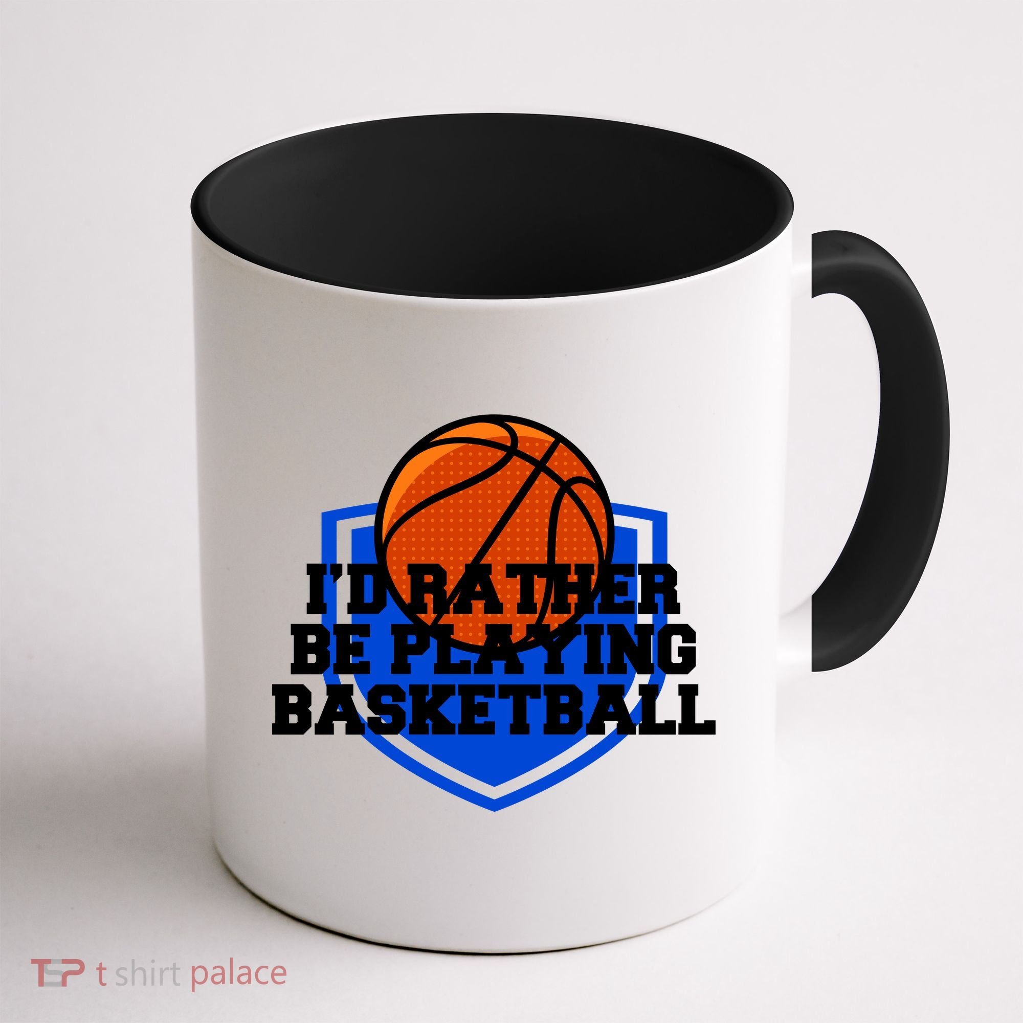 I'd Rather Be Playing Basketball Coffee Mug