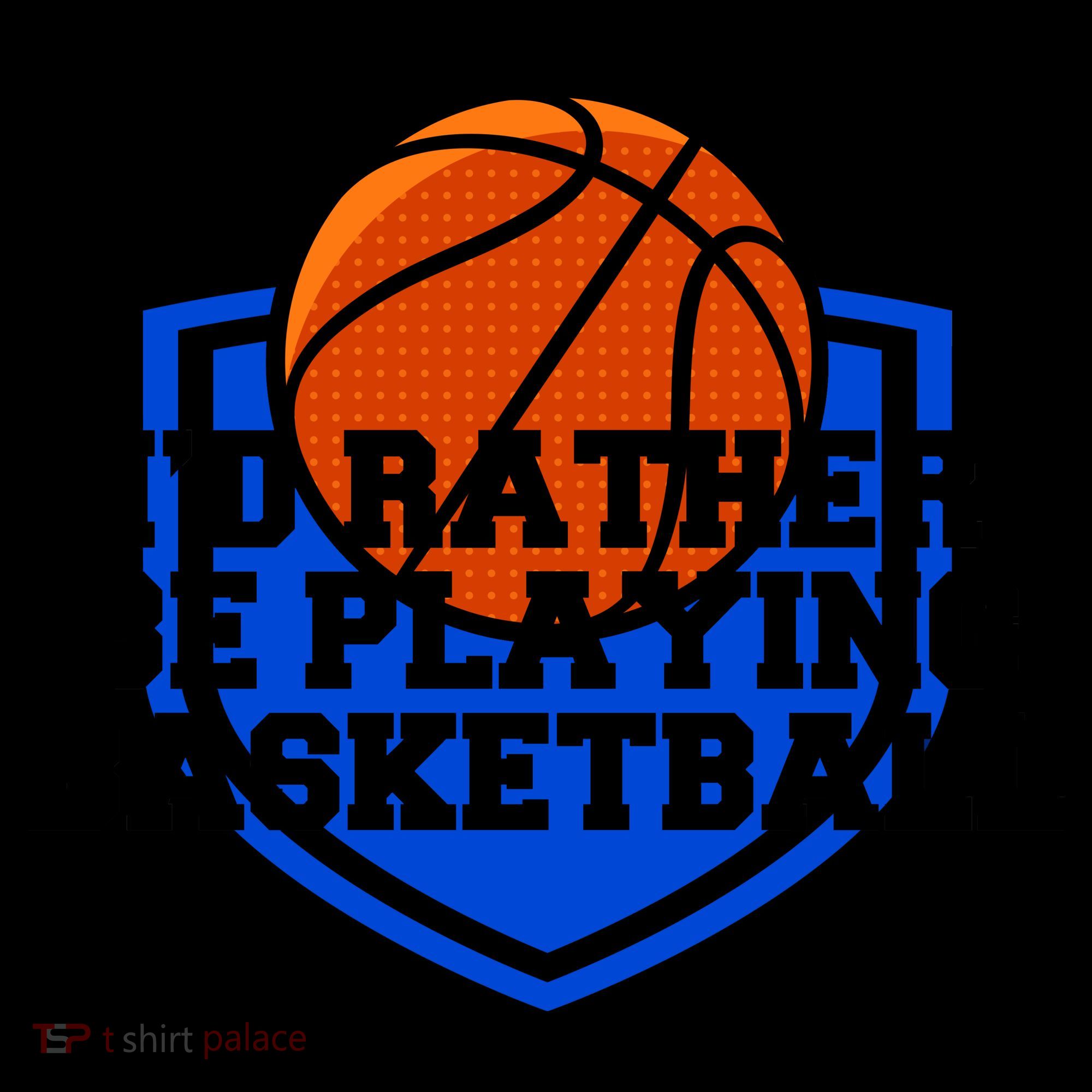 I'd Rather Be Playing Basketball Coffee Mug