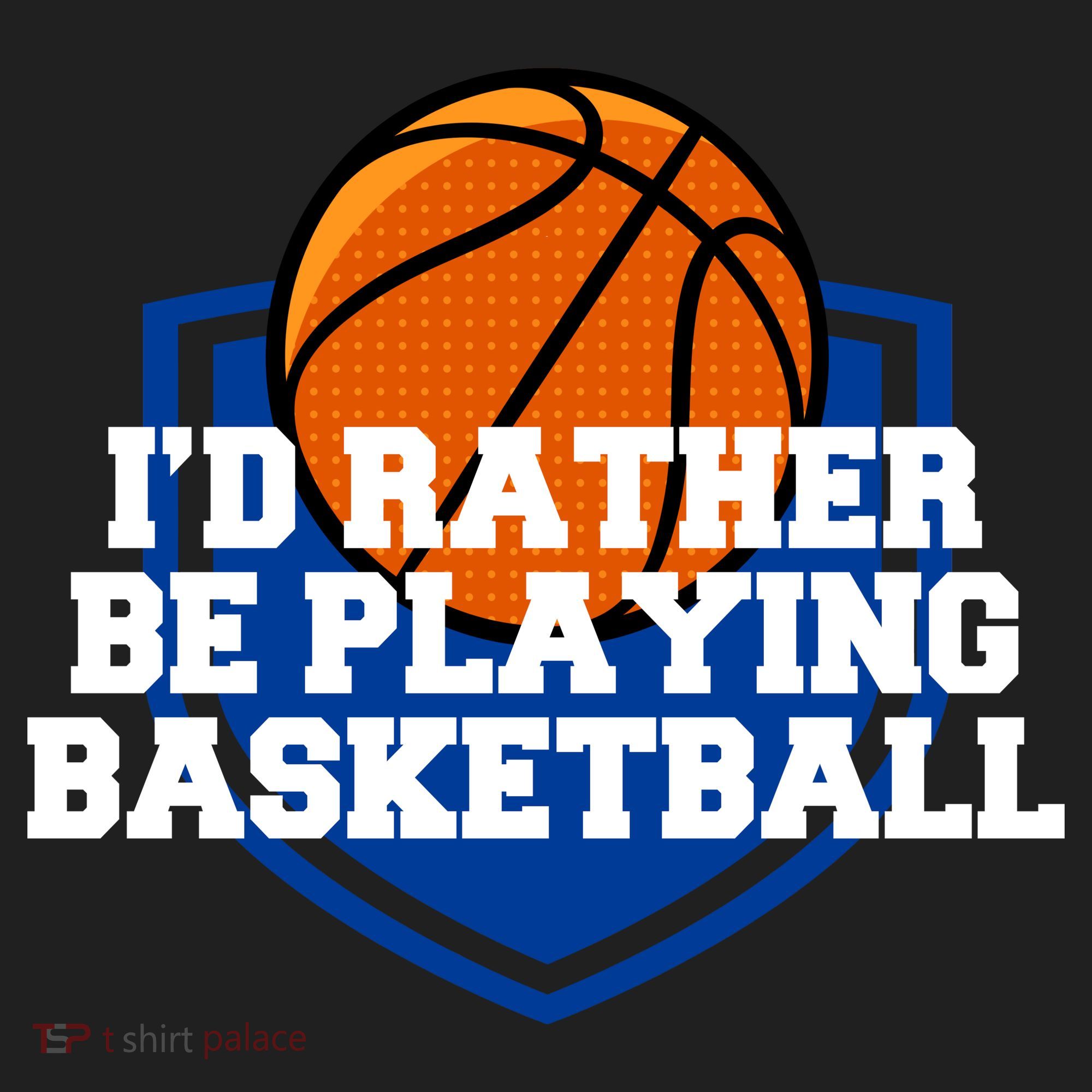 I'd Rather Be Playing Basketball Beanie