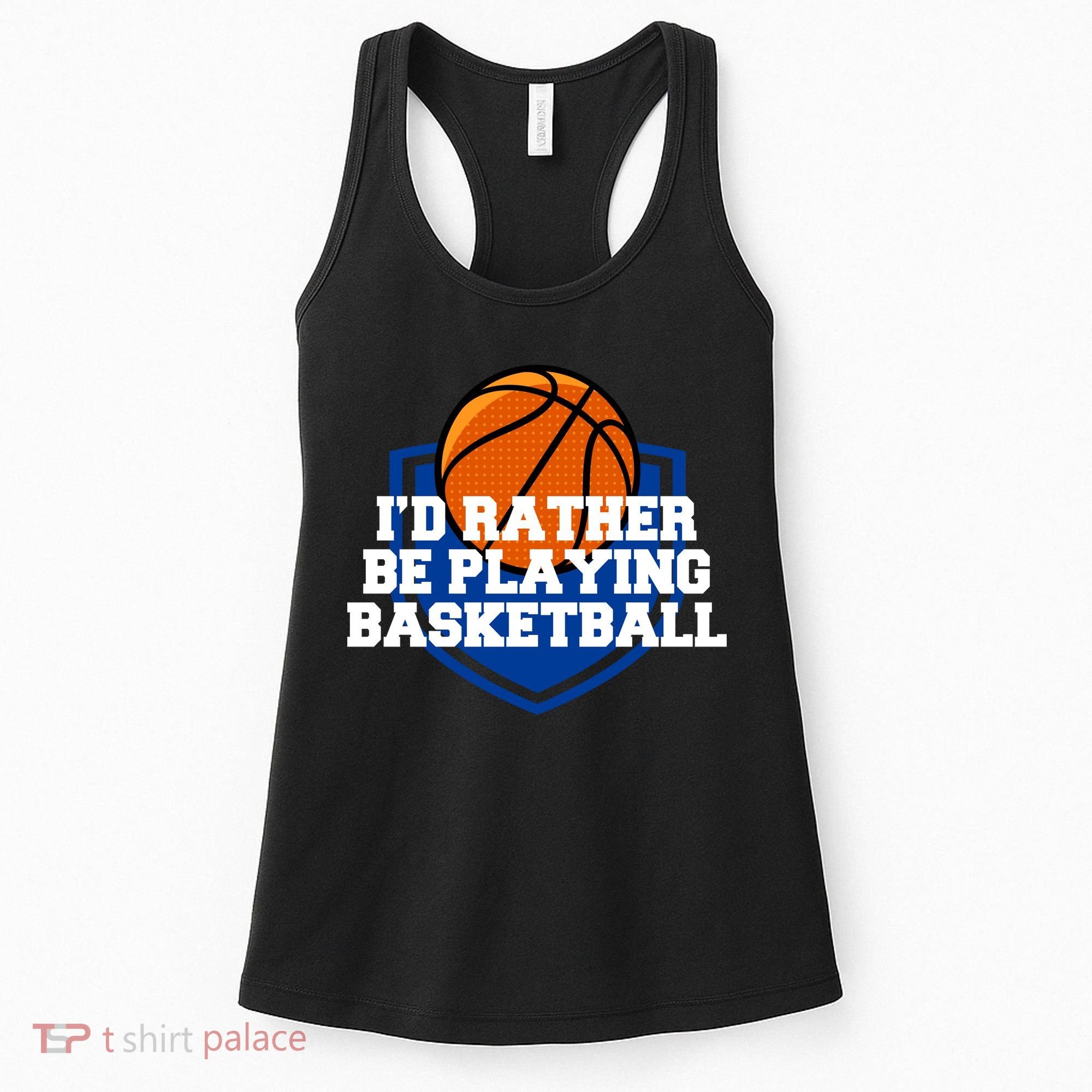 I'd Rather Be Playing Basketball Women's Tank Top