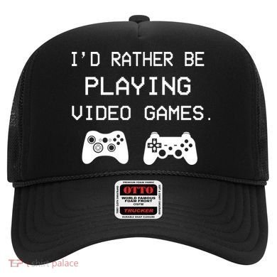 I'd Rather Be Playing Video Games Hat