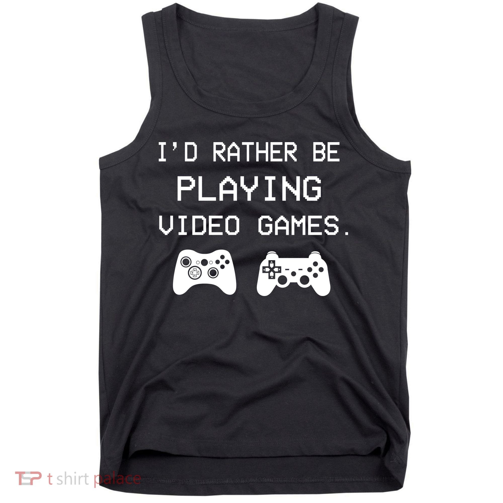 I'd Rather Be Playing Video Games Tank Top