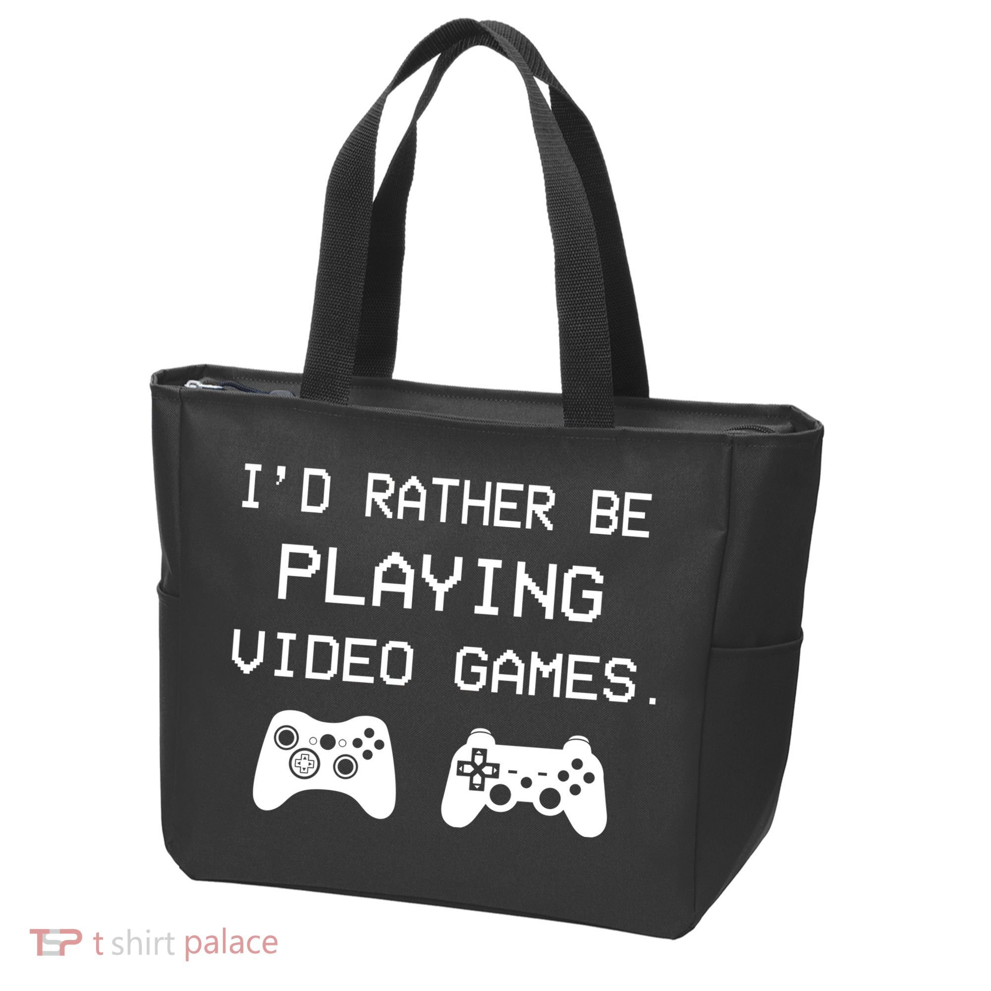 I'd Rather Be Playing Video Games Tote Bag