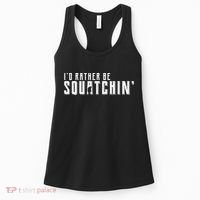 I'd Rather be Squatchin Women's Tank Top thumb 0