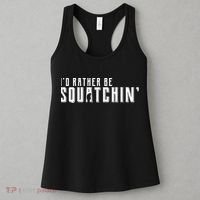 I'd Rather be Squatchin Women's Tank Top thumb 3