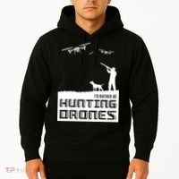 I'd Rather Hunting Drones Hoodie thumb 2