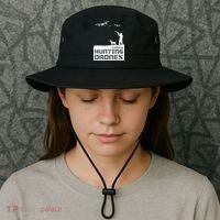 I'd Rather Hunting Drones Bucket Hat thumb 3
