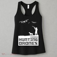 I'd Rather Hunting Drones Women's Tank Top thumb 3