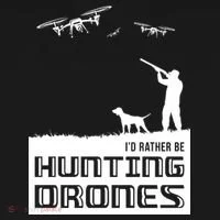 I'd Rather Hunting Drones Women's Tank Top thumb 5