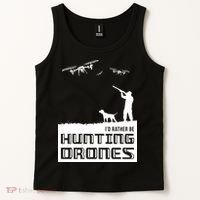 I'd Rather Hunting Drones Tank Top thumb 2