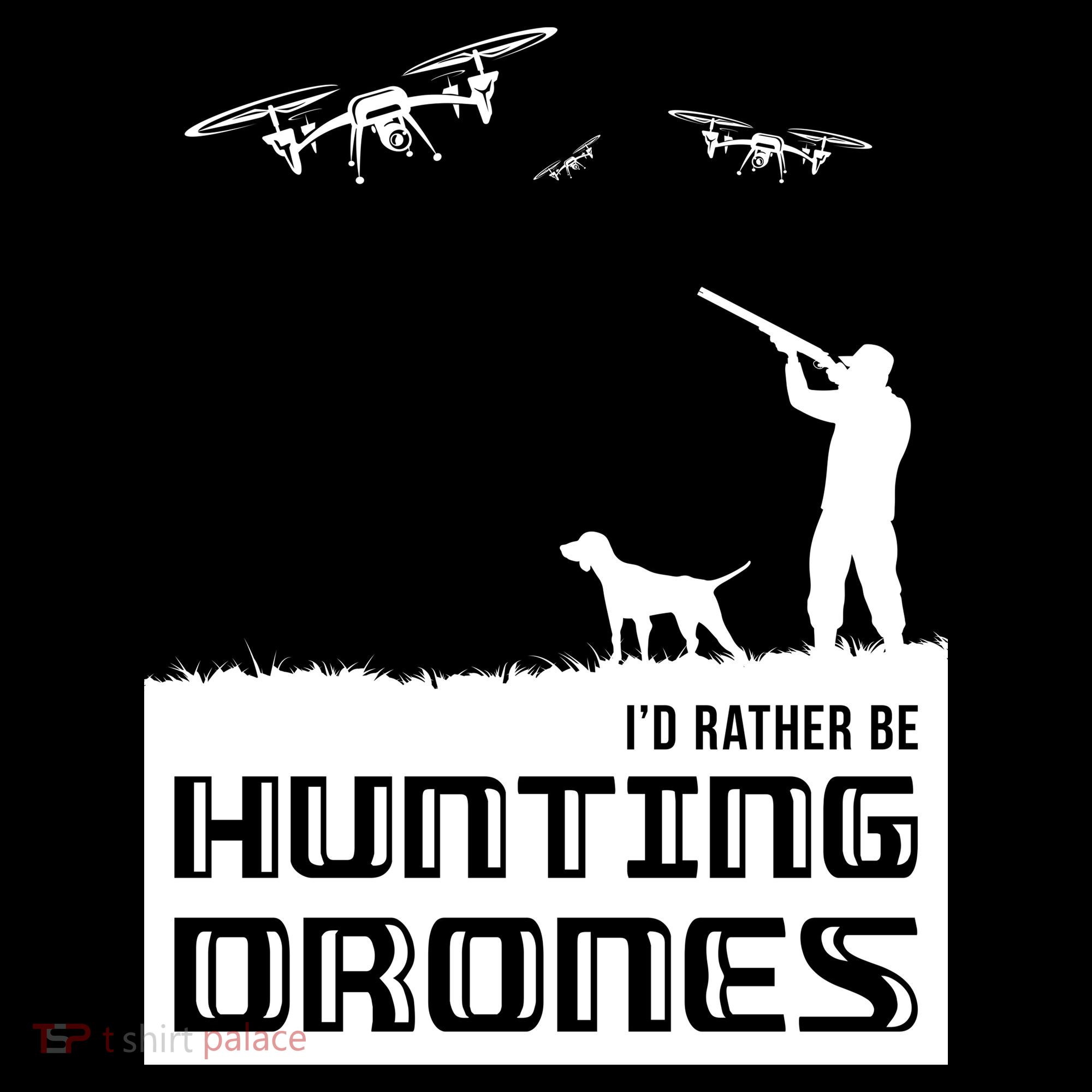 I'd Rather Hunting Drones Women's Long Sleeve Shirt