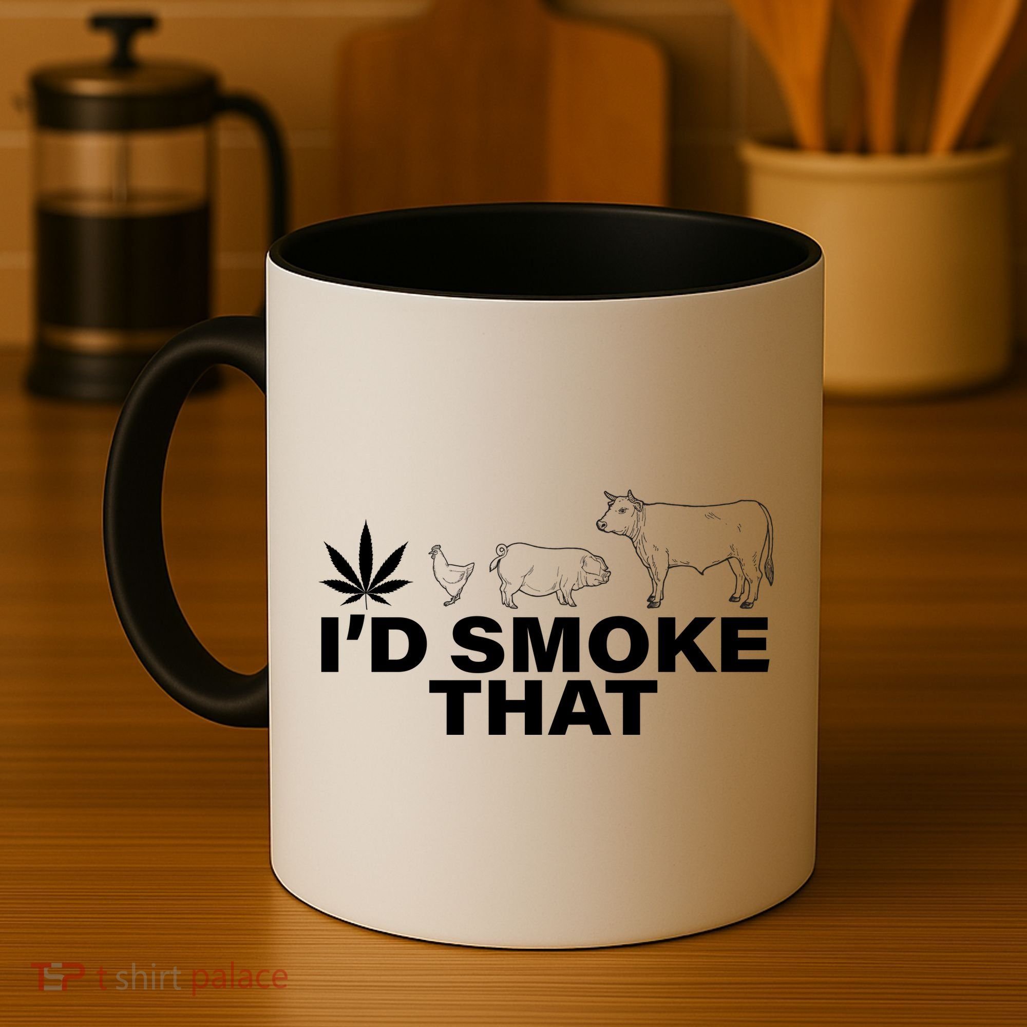 I'd Smoke That Pot Head Marijuana Coffee Mug