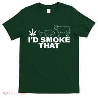 I'd Smoke That Pot Head Marijuana T-Shirt thumb 0