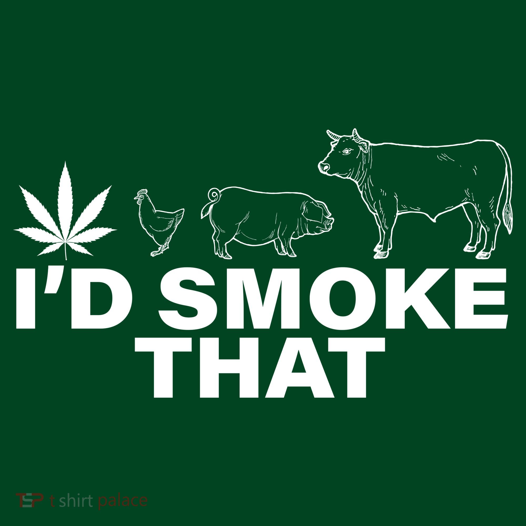 I'd Smoke That Pot Head Marijuana Pajama Set