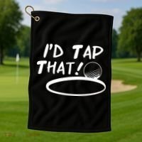 I'd Tap That Golf Towel thumb 1