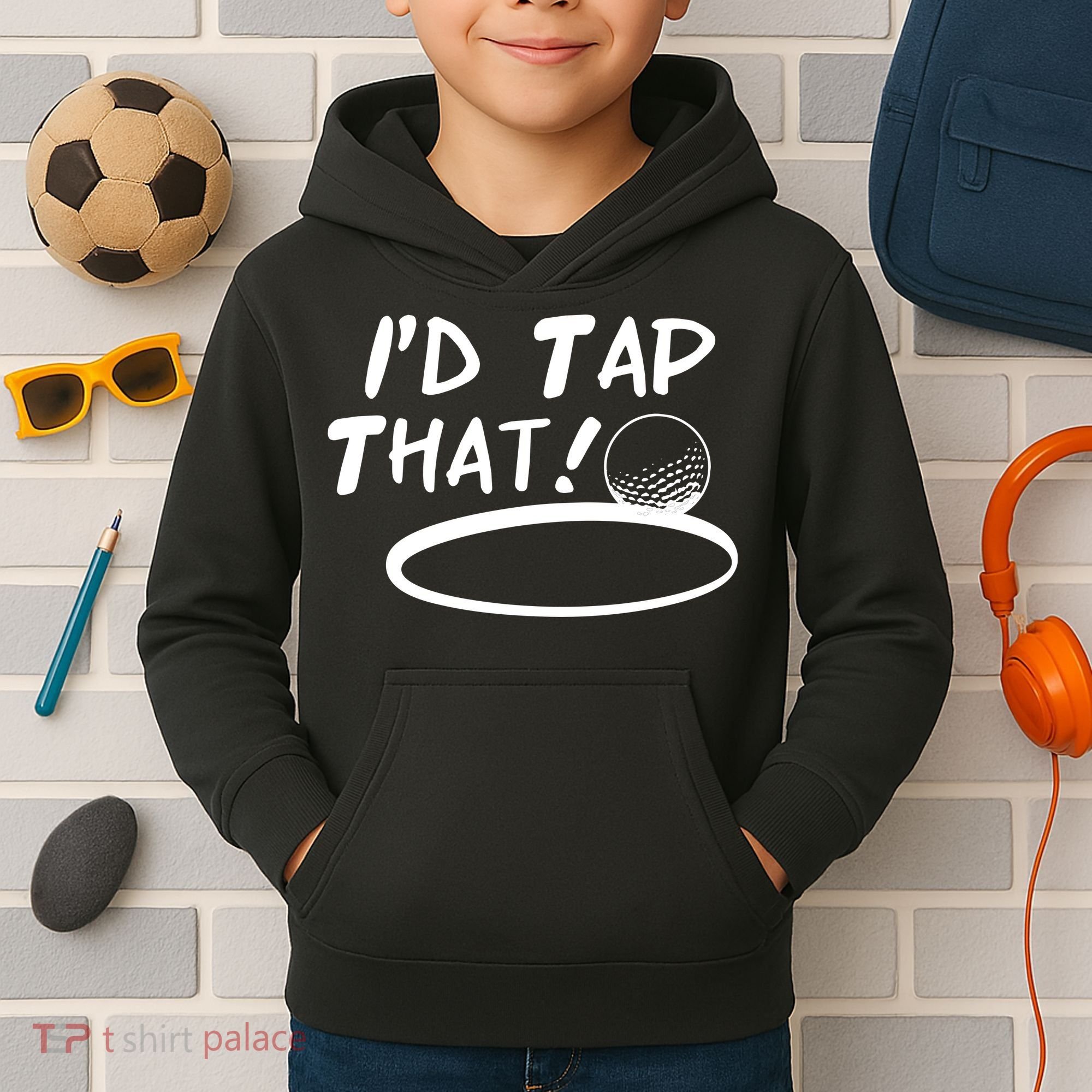 I'd Tap That Kids Hoodie
