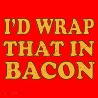 I'd Wrap That In Bacon Santa Hat thumb 1