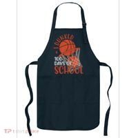 I Dunked 100 Days Of School Basketball Apron thumb 0