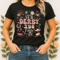 ItS Derby 150 Yall 150th Horse Racing Ky Derby Day Women's T-Shirt thumb 2