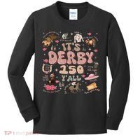 ItS Derby 150 Yall 150th Horse Racing Ky Derby Day Kids Long Sleeve Shirt thumb 0