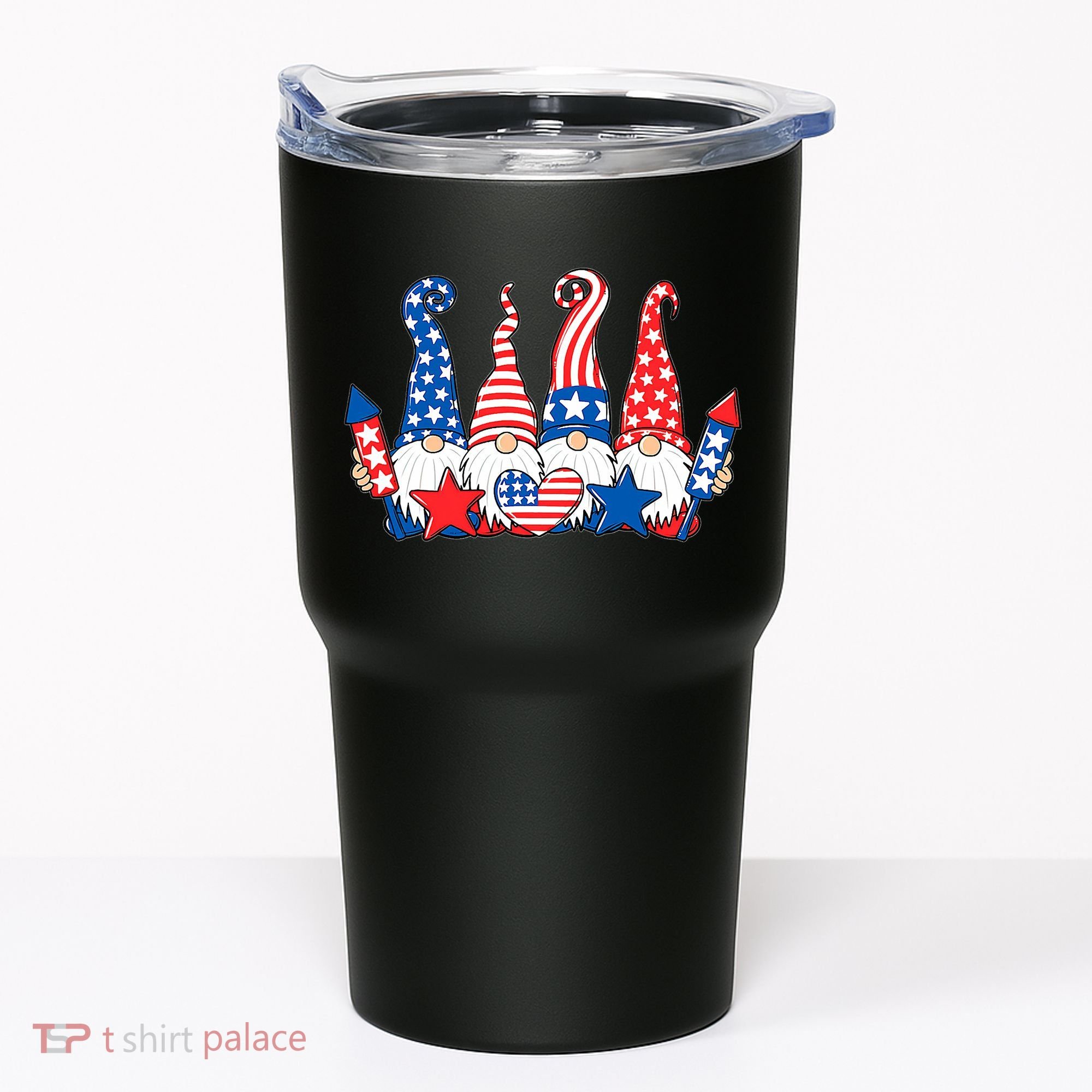 Independence Day 4th Of July Cute Gnomes Tumbler